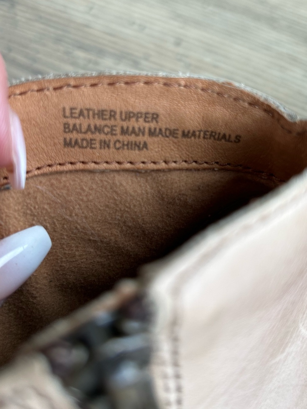Born Western Style Ankle Booties in Light Beige - Picture 6 of 10